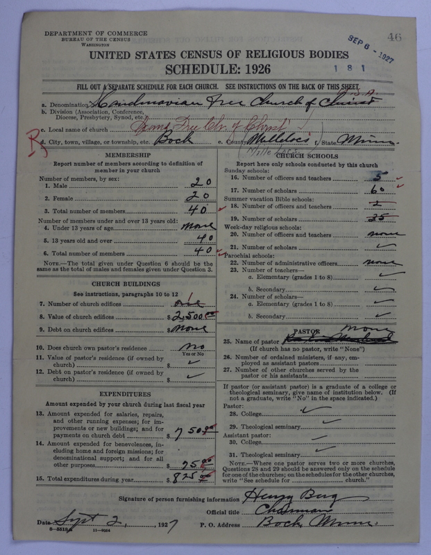 Scan of Swedish Evangelical Free Church of the United States of America: 46