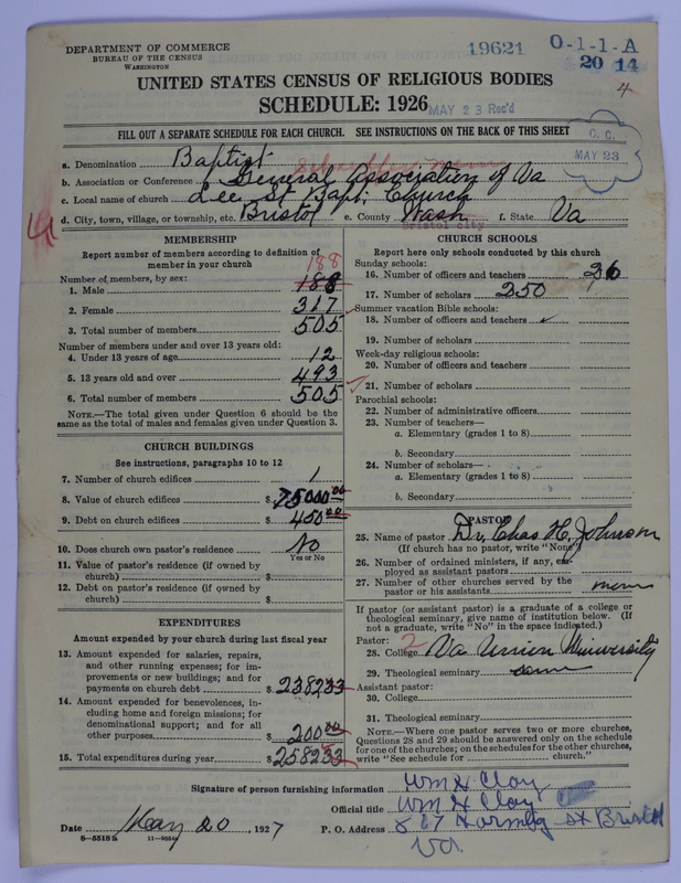Scan of Negro Baptists: 19621