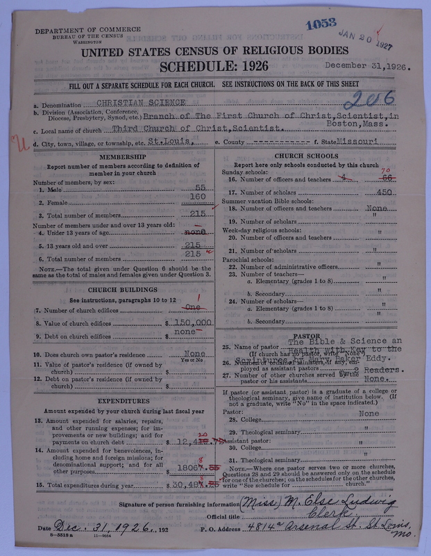 Scan of Church of Christ, Scientist: 1053