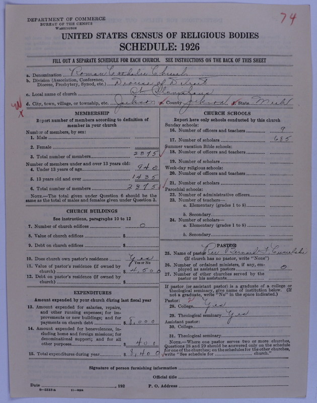 Scan of Roman Catholic Church: 74