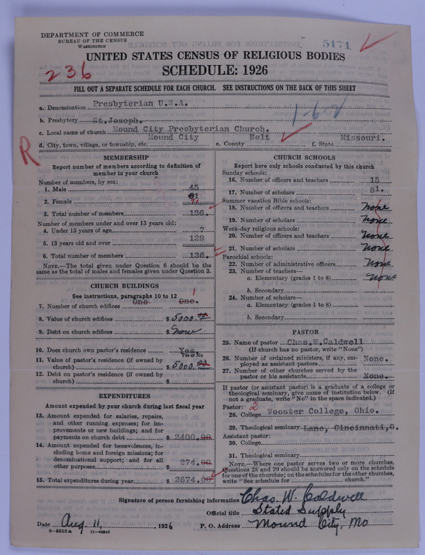 Scan of Presbyterian Church in the United States of America: 5171