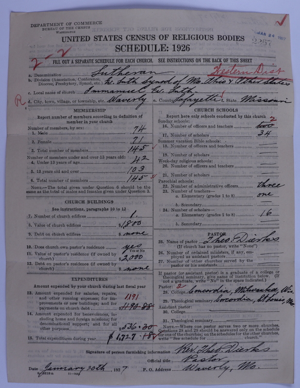 Scan of Evangelical Lutheran Synodical Conference of America: Evangelical Lutheran Synod of Missouri, Ohio, and Other States: 2267