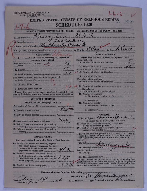 Scan of Presbyterian Church in the United States of America: 5907
