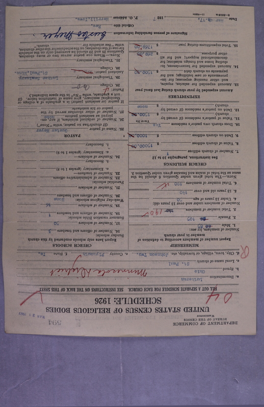 Scan of Synod of the Reformed Presbyterian Church of North America: 594