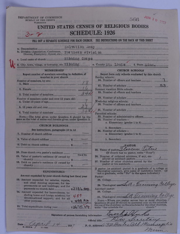 Scan of Salvation Army: 566