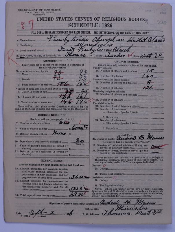 Scan of Presbyterian Church in the United States: 720