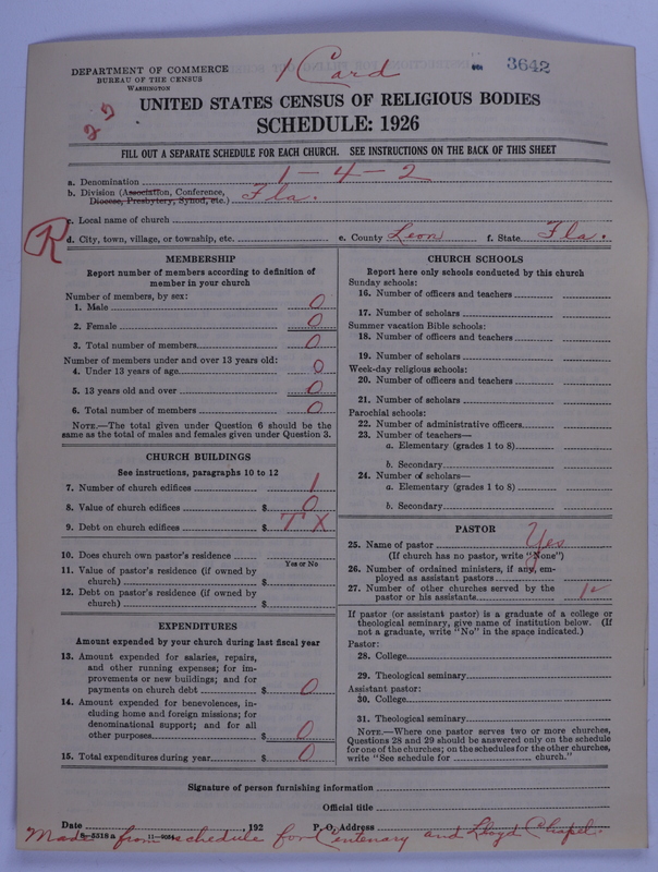 Scan of African Methodist Episcopal Church: 3642