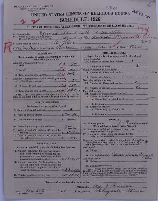 Scan of Reformed Church in the United States: 1369