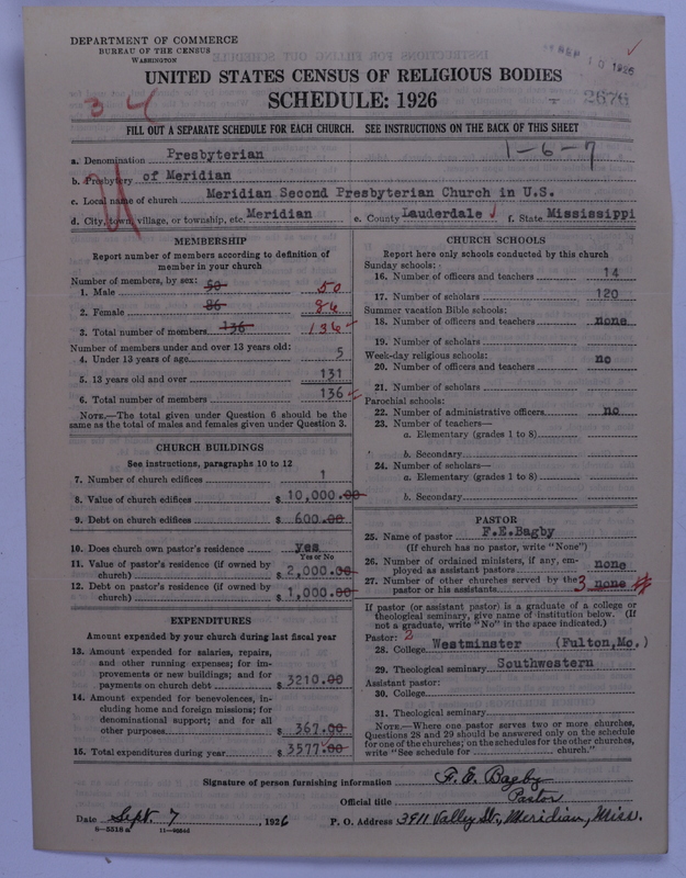 Scan of Presbyterian Church in the United States: 2676