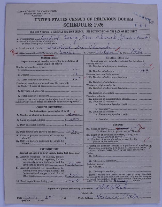 Scan of Swedish Evangelical Free Church of the United States of America: 86