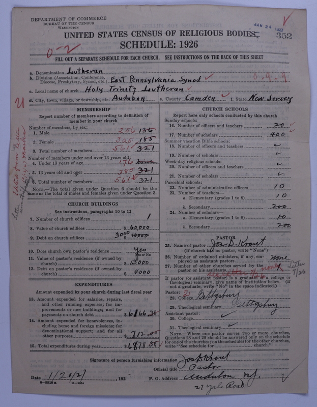 Scan of United Lutheran Church in America: 352