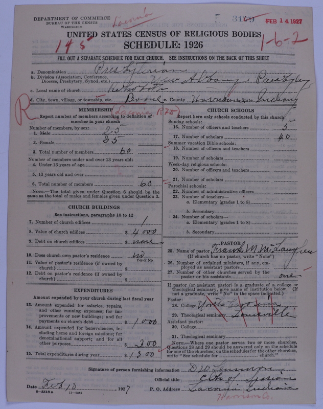 Scan of Presbyterian Church in the United States of America: 3179