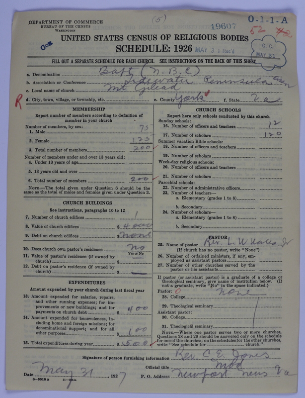 Scan of Negro Baptists: 19607