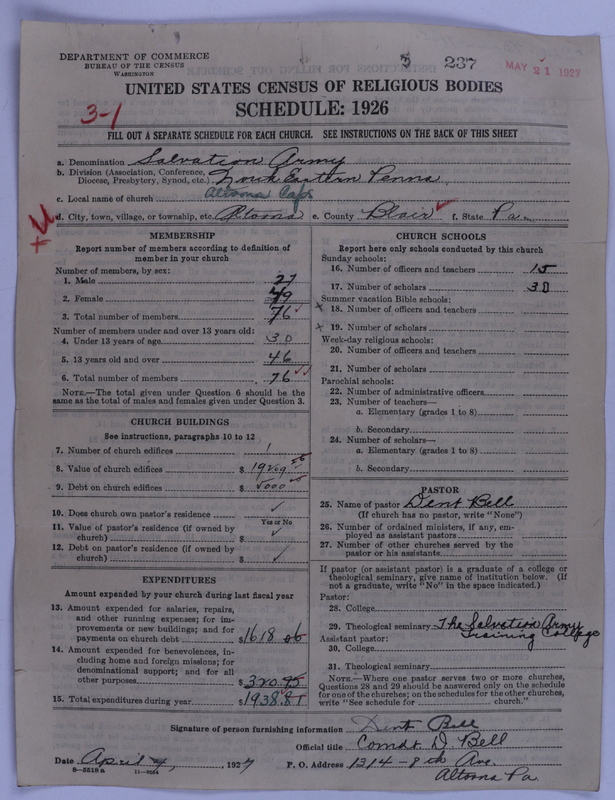 Scan of Salvation Army: 237
