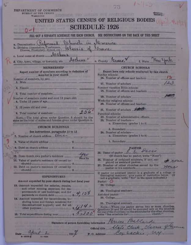 Scan of Reformed Church in America: 73