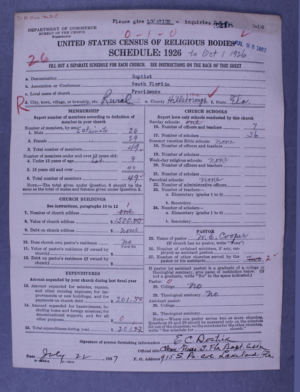 Scan of Southern Baptist Convention: 3218