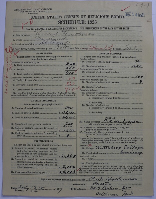 Scan of United Lutheran Church in America: 2825