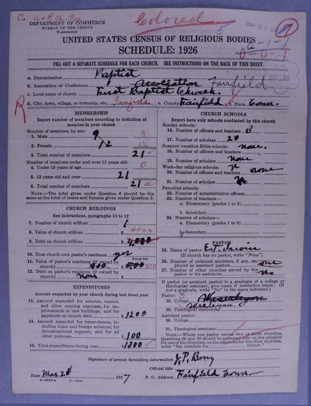 Scan of Negro Baptists: 5