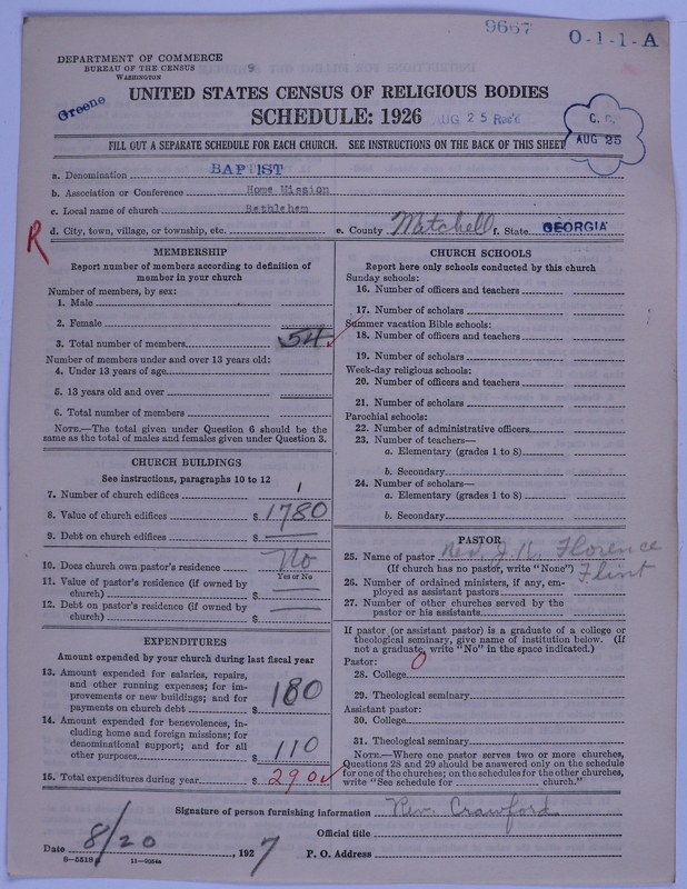 Scan of Negro Baptists: 9667