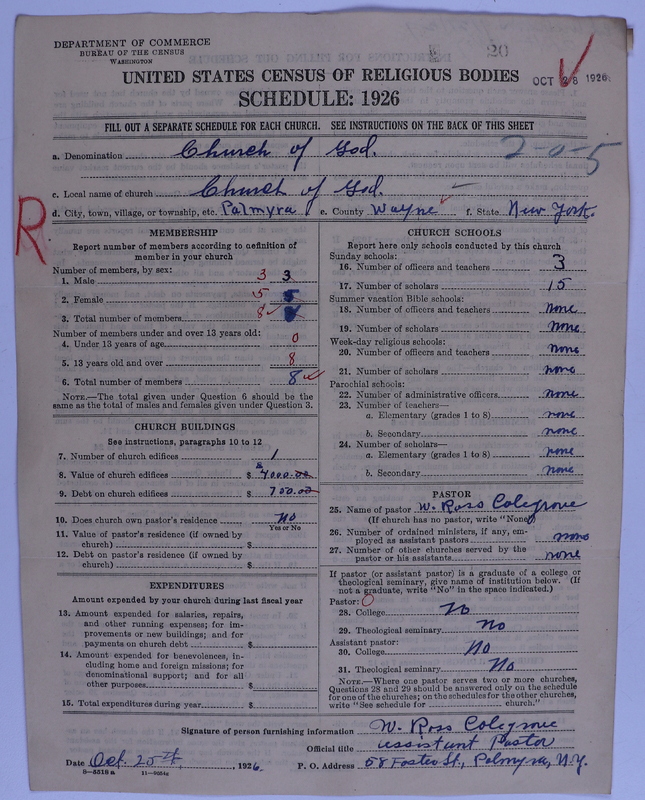 Scan of Church of God (Headquarters, Anderson, Ind.): 20
