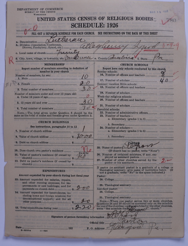 Scan of United Lutheran Church in America: 780