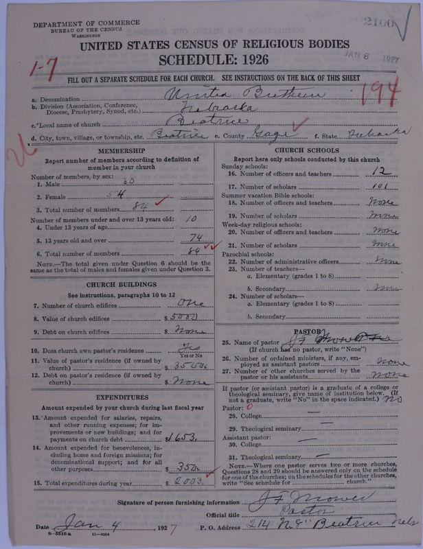 Scan of Church of the United Brethren in Christ: 2100