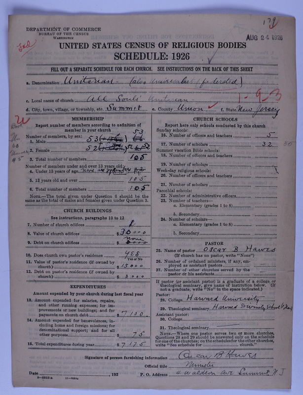 Scan of Federated Churches: 179