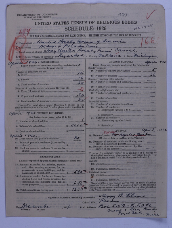 Scan of United Presbyterian Church of North America: 649