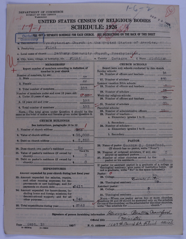 Scan of Presbyterian Church in the United States of America: 3981