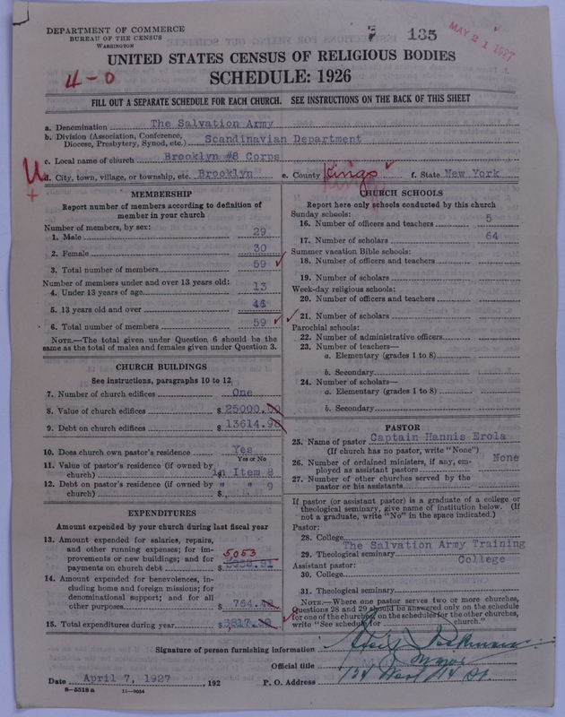 Scan of Salvation Army: 135