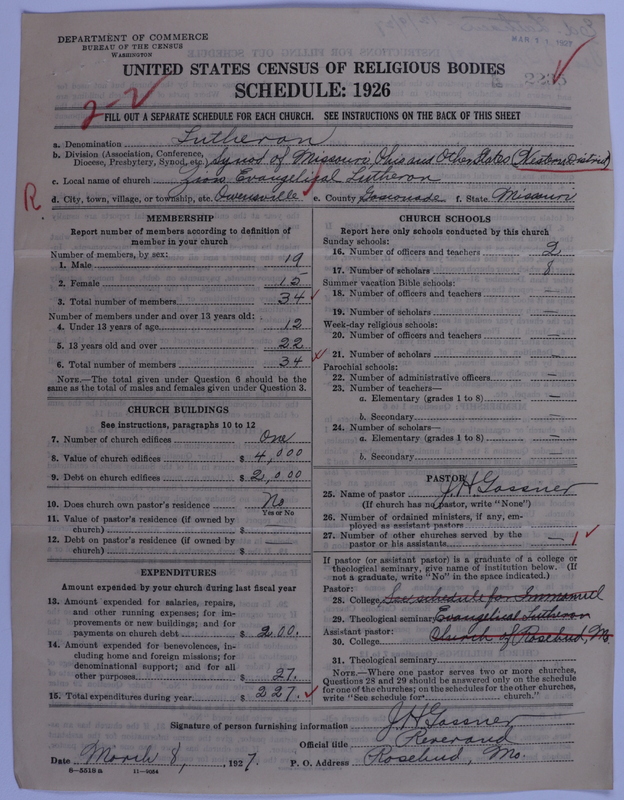 Scan of Evangelical Lutheran Synodical Conference of America: Evangelical Lutheran Synod of Missouri, Ohio, and Other States: 2235