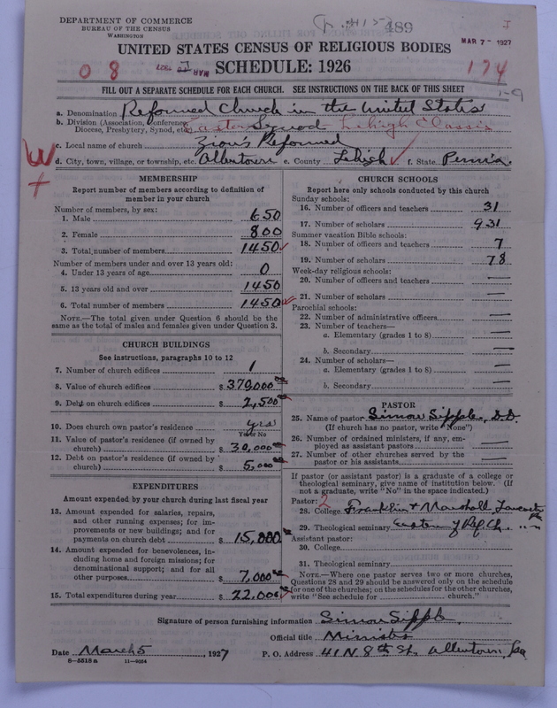 Scan of Reformed Church in the United States: 491
