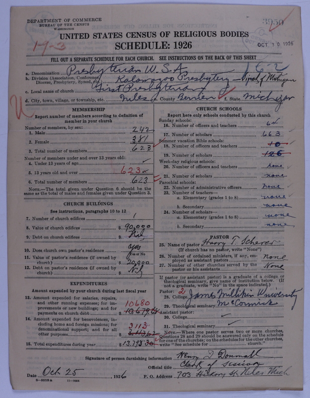 Scan of Presbyterian Church in the United States of America: 3950