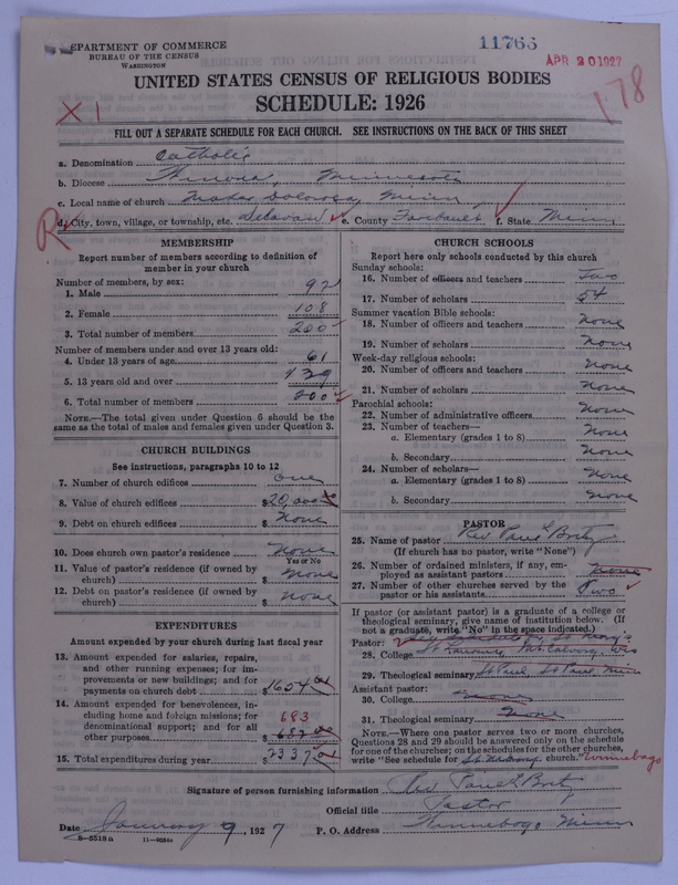 Scan of Roman Catholic Church: 11766