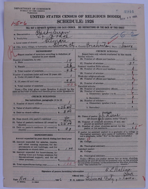 Scan of Presbyterian Church in the United States of America: 4944