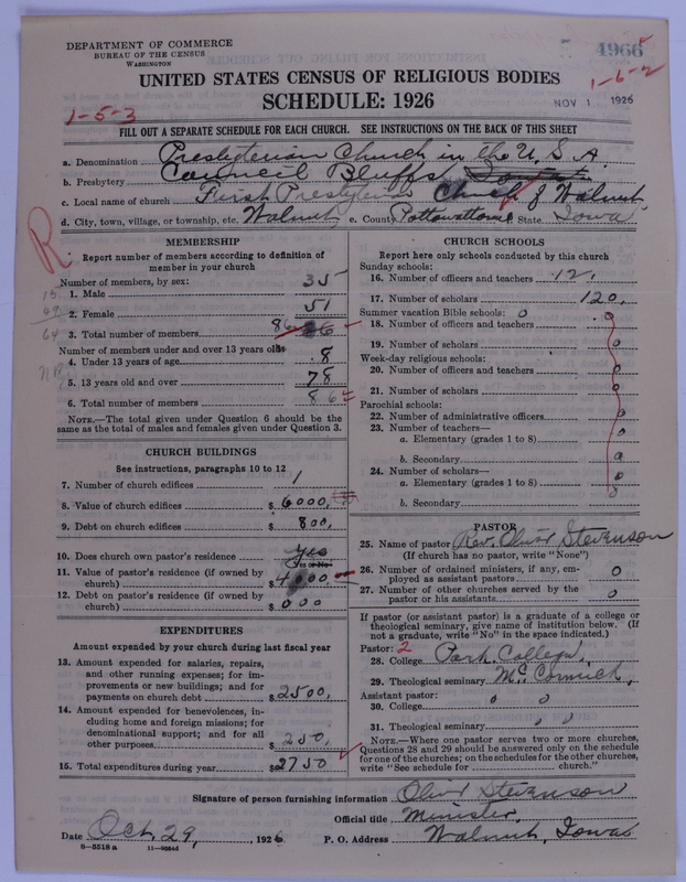 Scan of Presbyterian Church in the United States of America: 4966