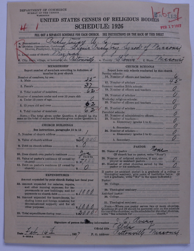 Scan of Presbyterian Church in the United States: 113