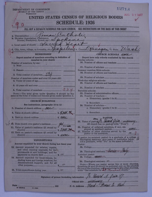 Scan of Roman Catholic Church: 12718