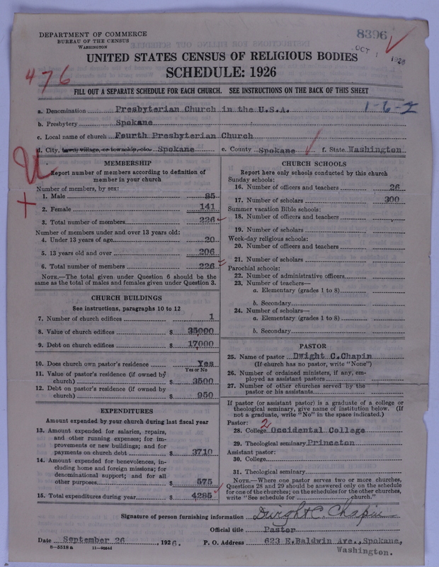 Scan of Presbyterian Church in the United States of America: 8396