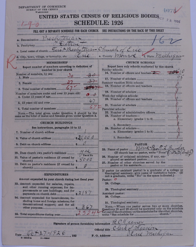 Scan of Presbyterian Church in the United States of America: 4075