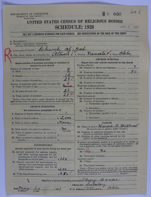 Scan of Church of God (Headquarters, Anderson, Ind.): 800