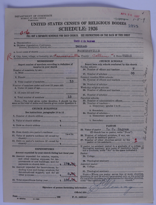 Scan of Church of the Nazarene: 1075