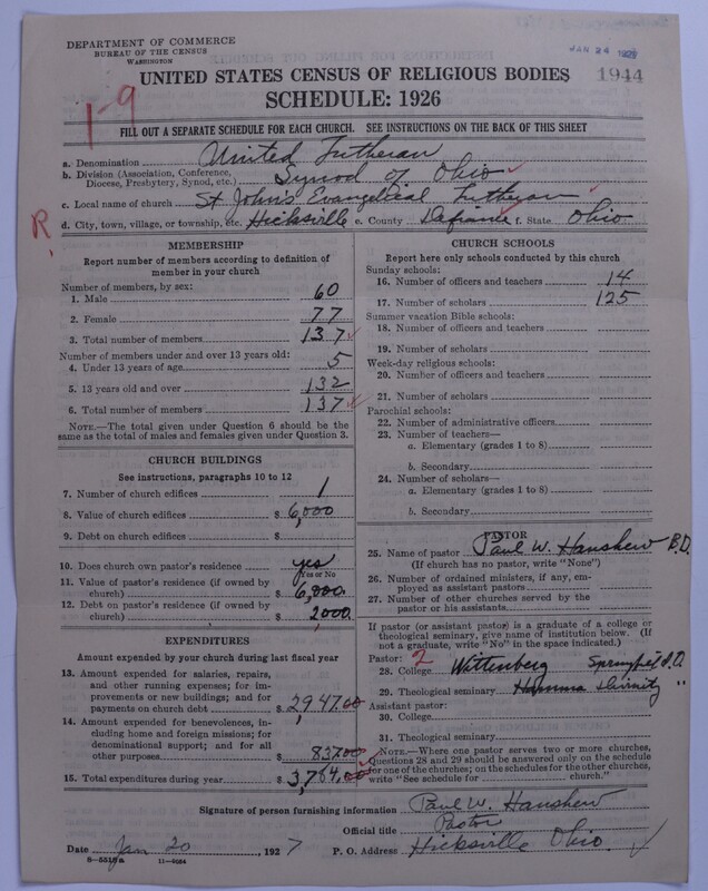 Scan of United Lutheran Church in America: 1944