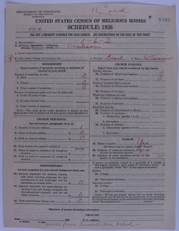 Scan of Presbyterian Church in the United States of America: 4247