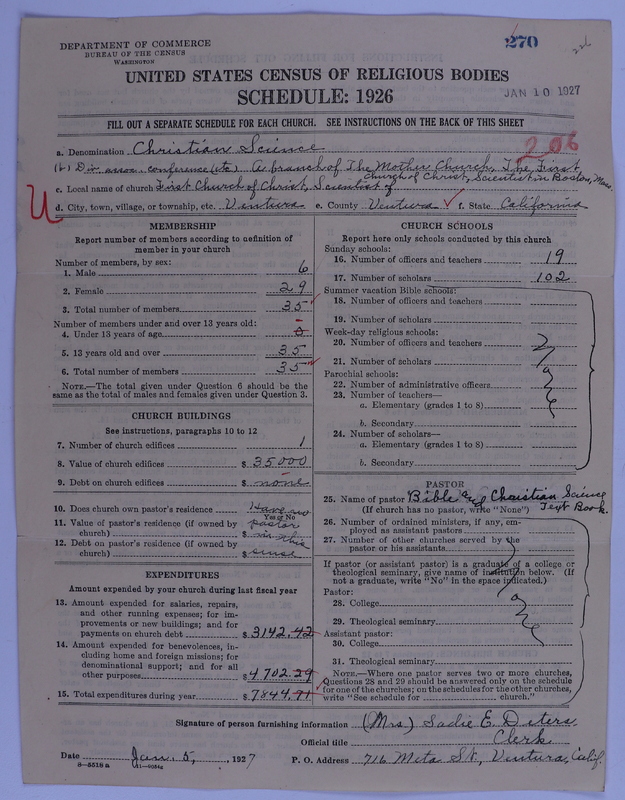 Scan of Church of Christ, Scientist: 270