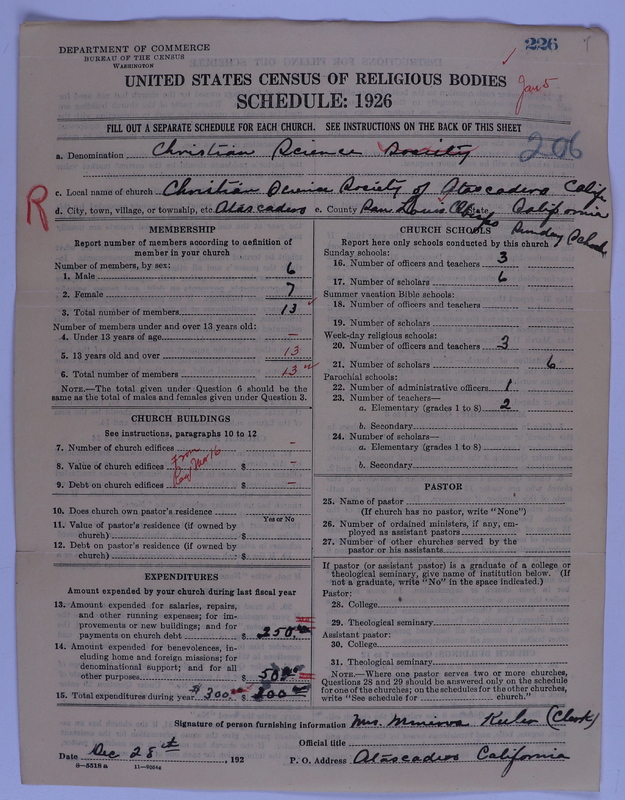 Scan of Church of Christ, Scientist: 226