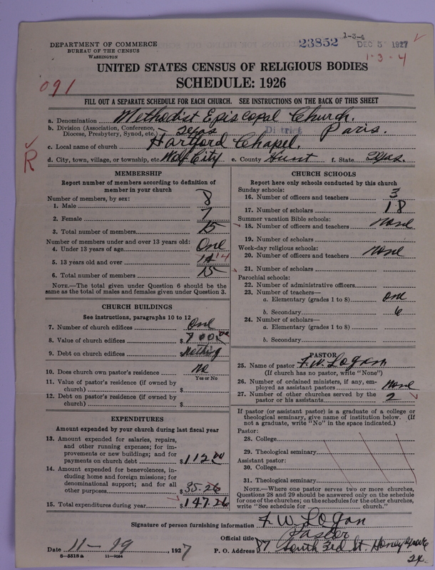 Scan of Methodist Episcopal Church: 23852
