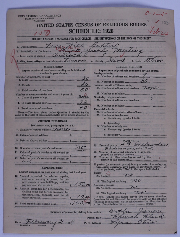 Scan of Free Will Baptists: 32