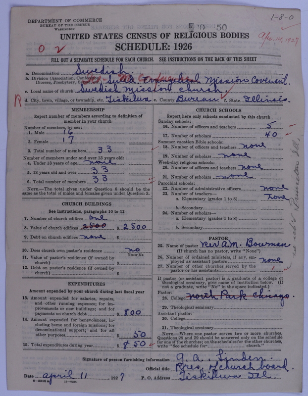Scan of Swedish Evangelical Mission Covenant of America: 50