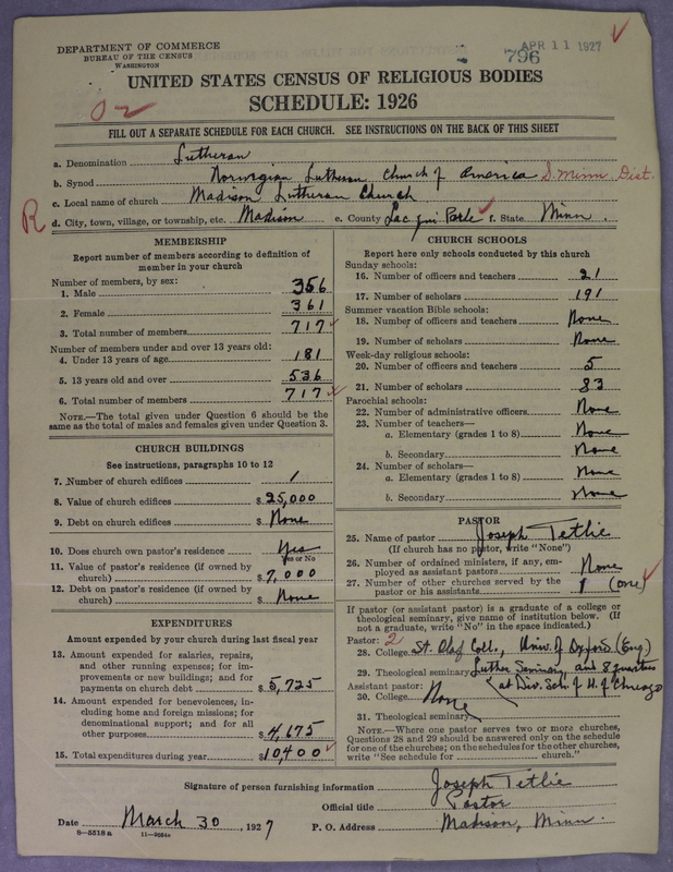 Scan of Norwegian Lutheran Church of America: 796